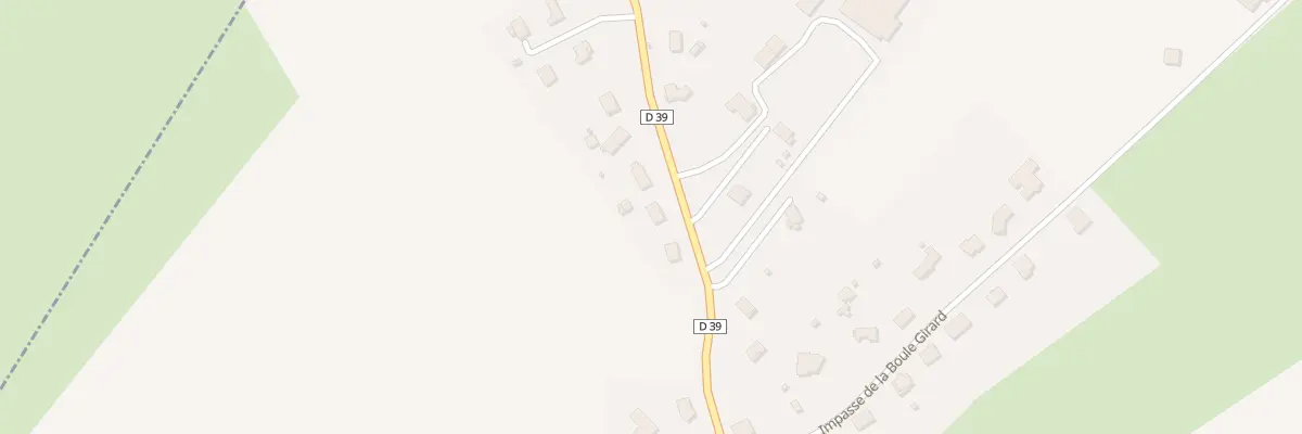 Plan du 209 Rue Maisons Rouges à Hennecourt