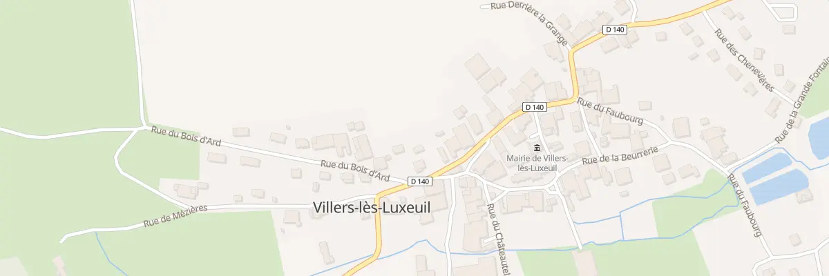 Plan du 23 Rue du Gros Tilleul à Villers-lès-Luxeuil