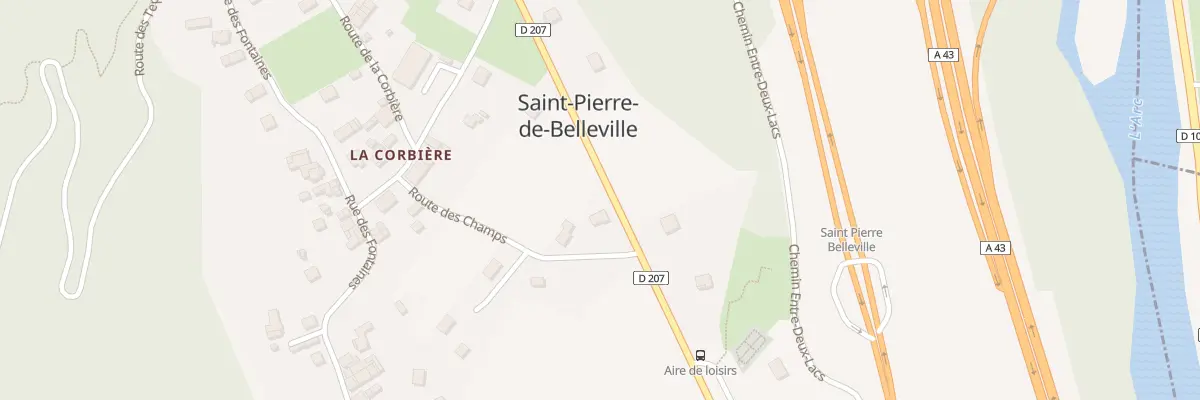 Plan du 5155 La Corbiere à Saint-Pierre-de-Belleville