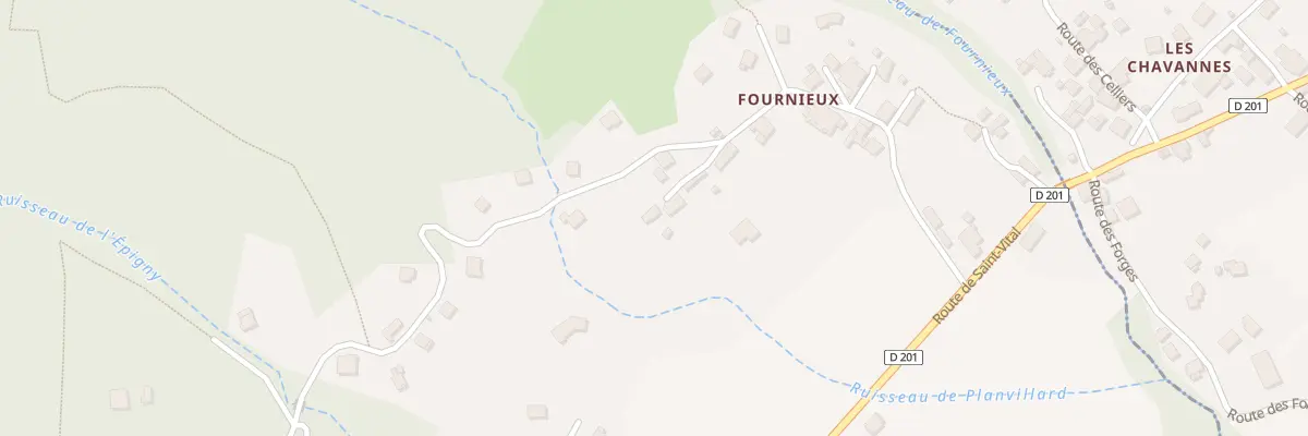 Plan du 52 Che des Prés à Montailleur