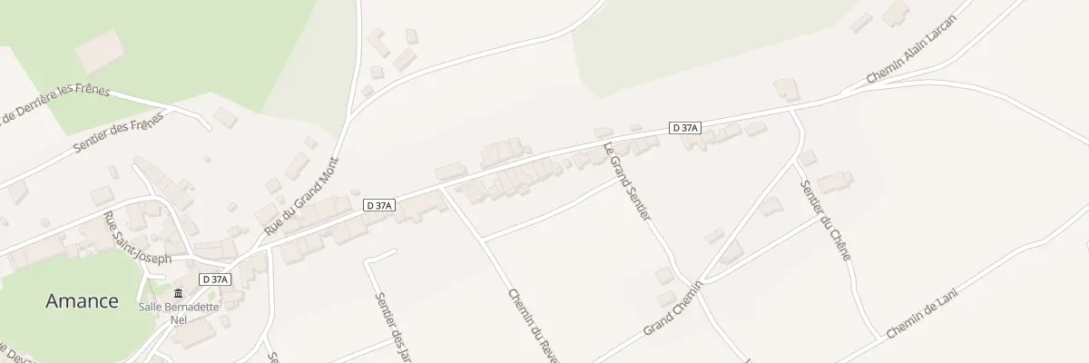 Plan du 35 Rue du Faubourg Saint Jean à Amance