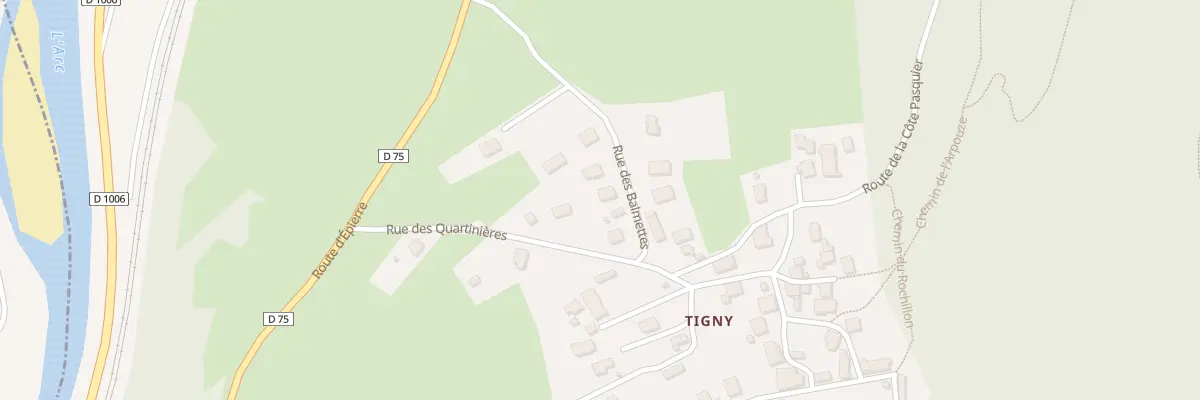 Plan du 5256P Tigny à La Chapelle