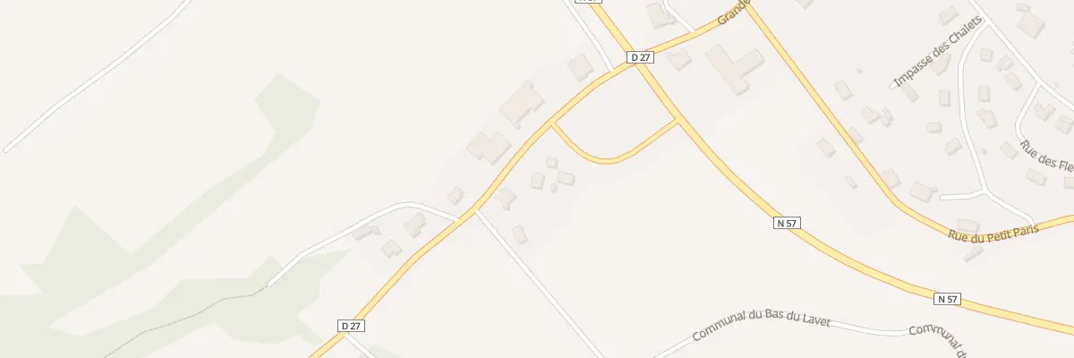 Plan du 1 Rue du Pré des Crêtes à Fallerans