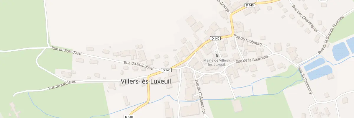 Plan du 21 Rue du Gros Tilleul à Villers-lès-Luxeuil
