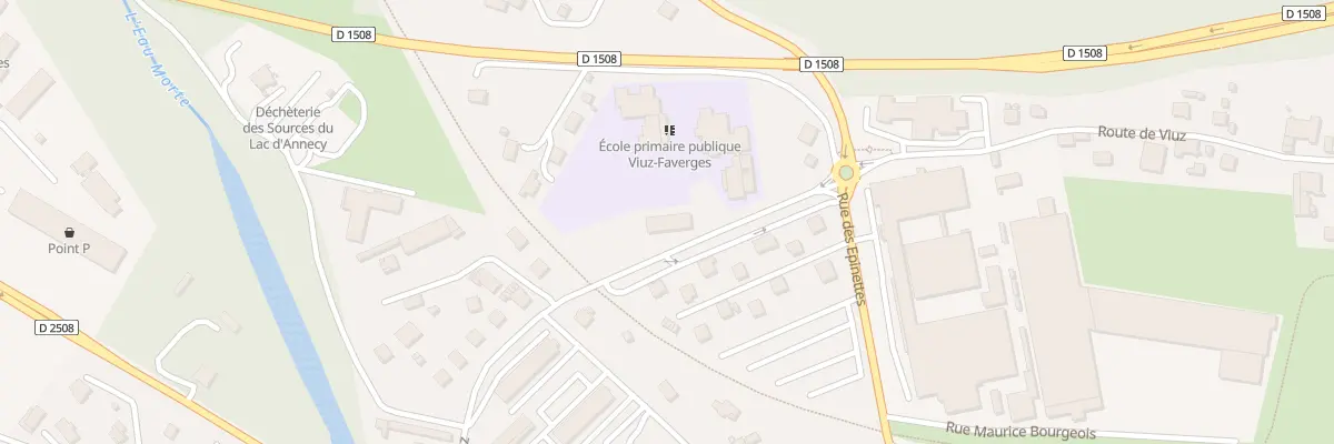 Plan du 301 Rte de Viuz à Faverges-Seythenex