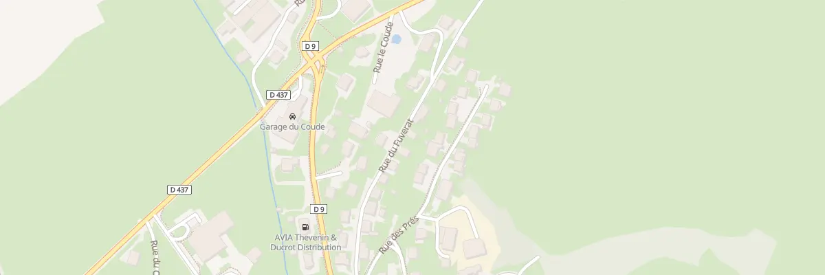 Plan du 23 Rue du Fuverat à Labergement-Sainte-Marie