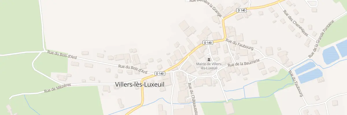 Plan du 19 Rue du Gros Tilleul à Villers-lès-Luxeuil