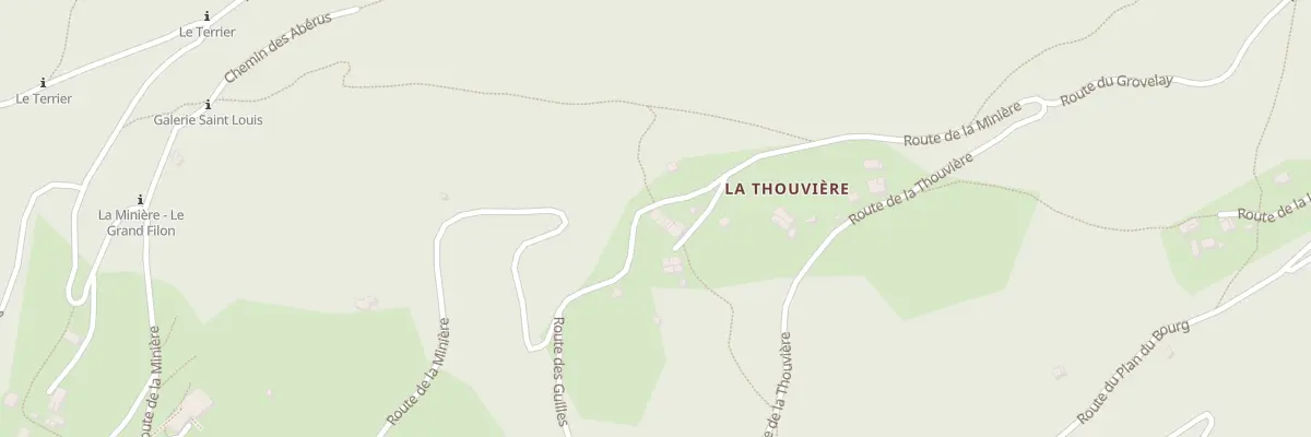 Plan du 5337 La Thouviere à Saint-Georges-d’Hurtières