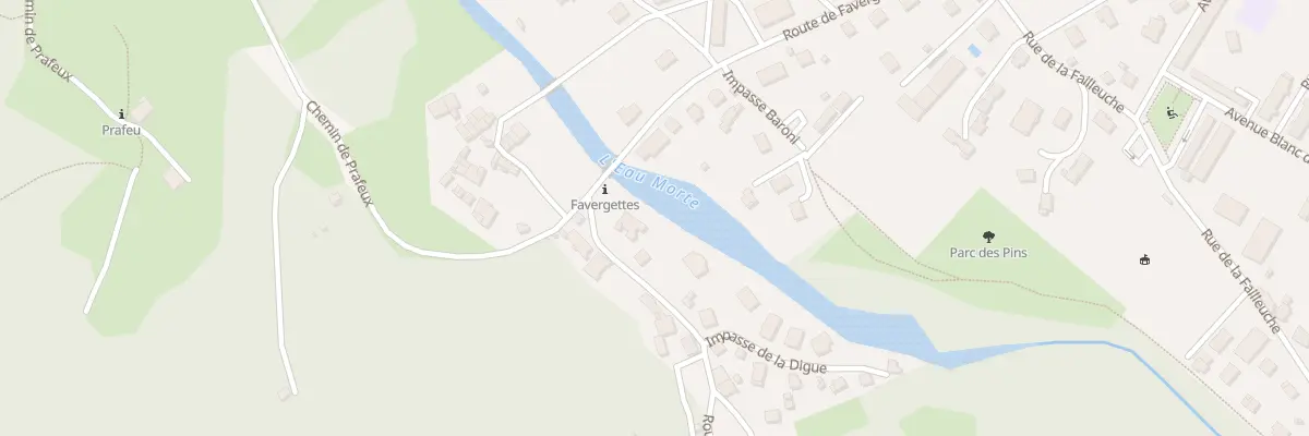 Plan du 55 Rte de Lachat à Faverges-Seythenex