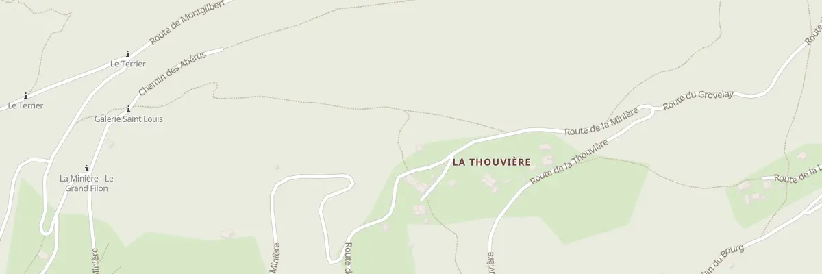Plan du 5270 La Thouviere à Saint-Georges-d’Hurtières