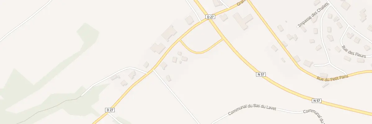 Plan du 3 Rue du Pré des Crêtes à Fallerans