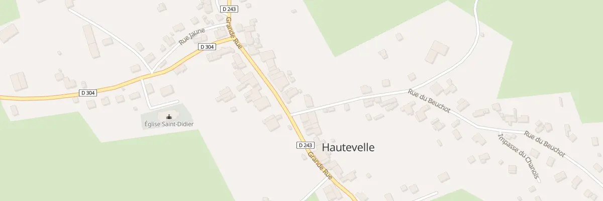 Plan du 32 Grande Rue à Hautevelle