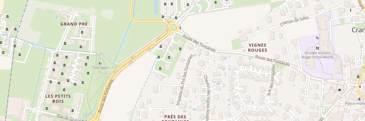 Plan du 52 Imp du Pré des Fontaines à Cranves-Sales