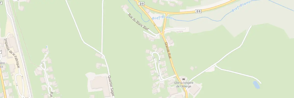 Plan du 8 Rue du Gros Frêne à Labergement-Sainte-Marie