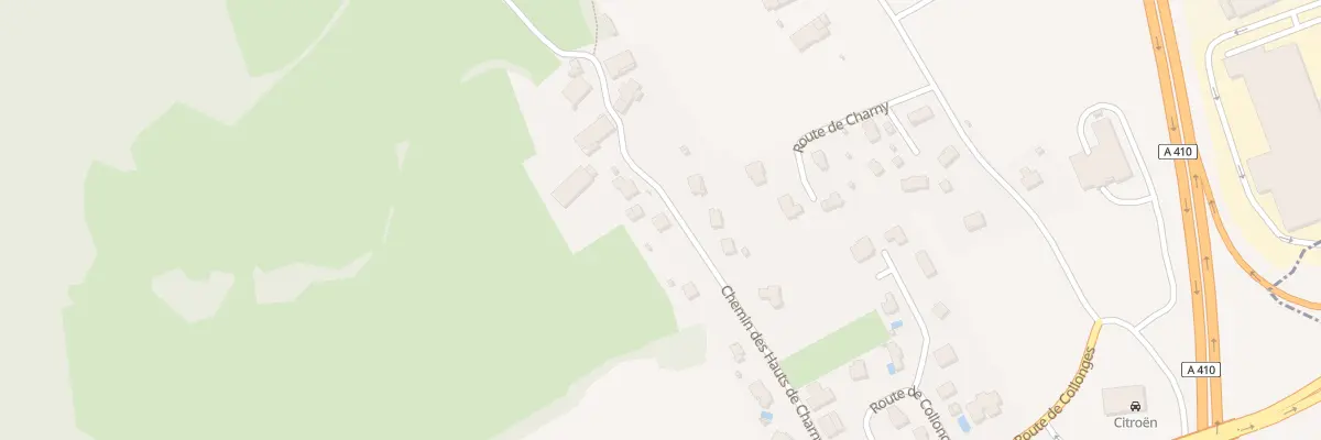 Plan du 291 Che des Hauts de Charny à Eteaux