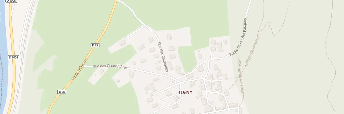 Plan du 5257 Tigny à La Chapelle