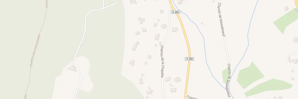 Plan du 415 Che de la Chapelle à Saint-Antonin-du-Var
