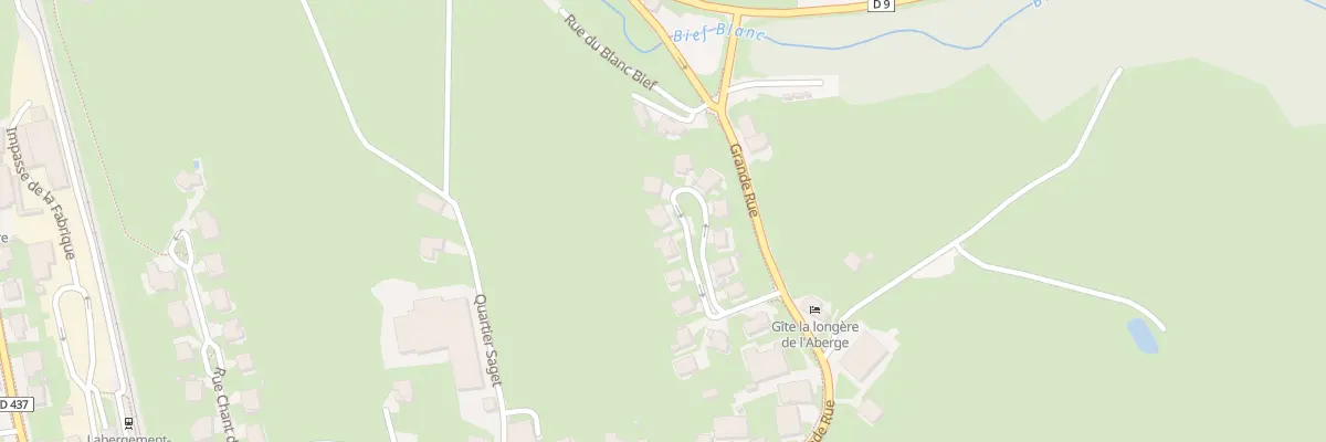 Plan du 7 Rue du Gros Frêne à Labergement-Sainte-Marie