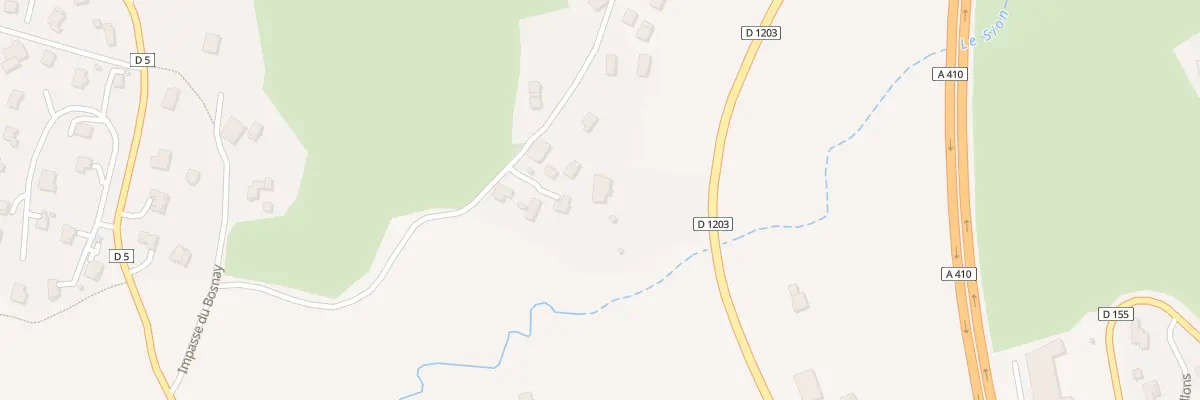 Plan du 925 Rte de Collonges à Eteaux