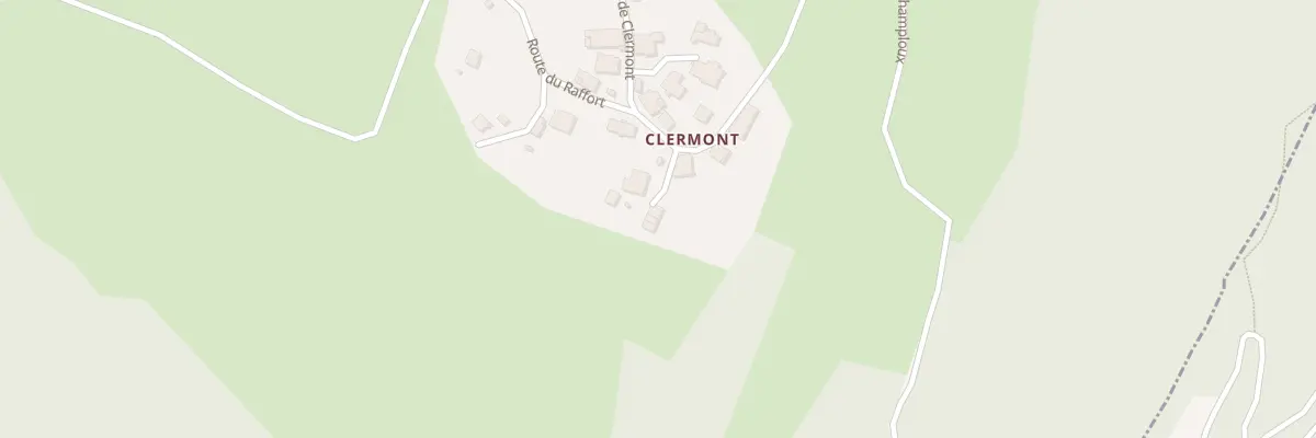 Plan du 5095 Clermont à Cléry