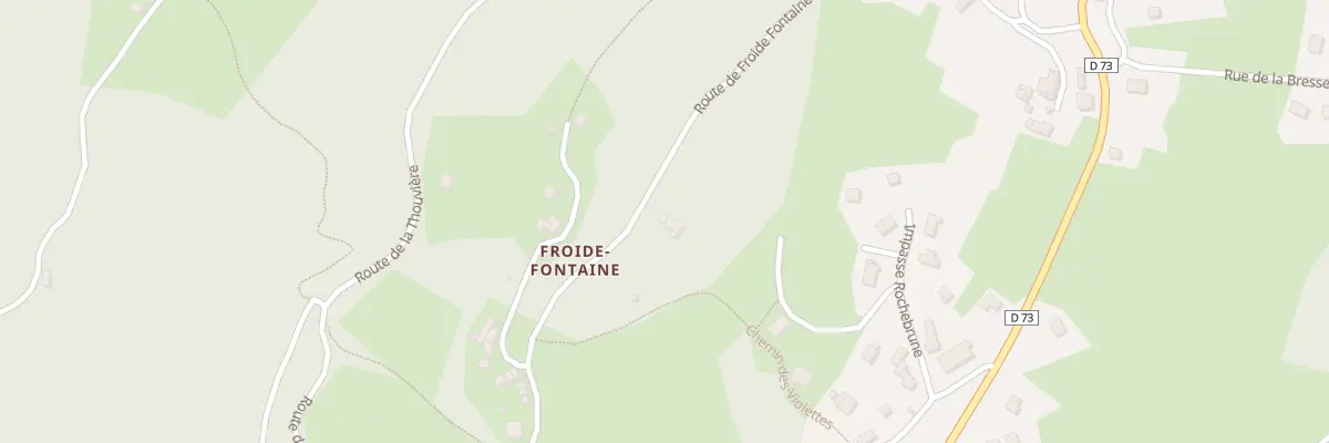 Plan du 5060 Froide Fontaine à Saint-Georges-d’Hurtières