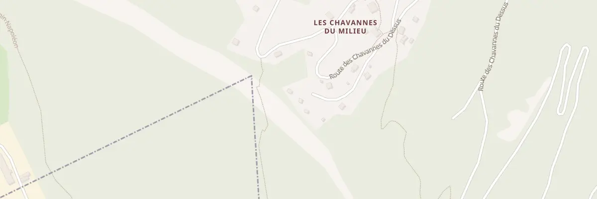 Plan du 150 Imp du Clos Chaboud aux Chavannes-en-Maurienne