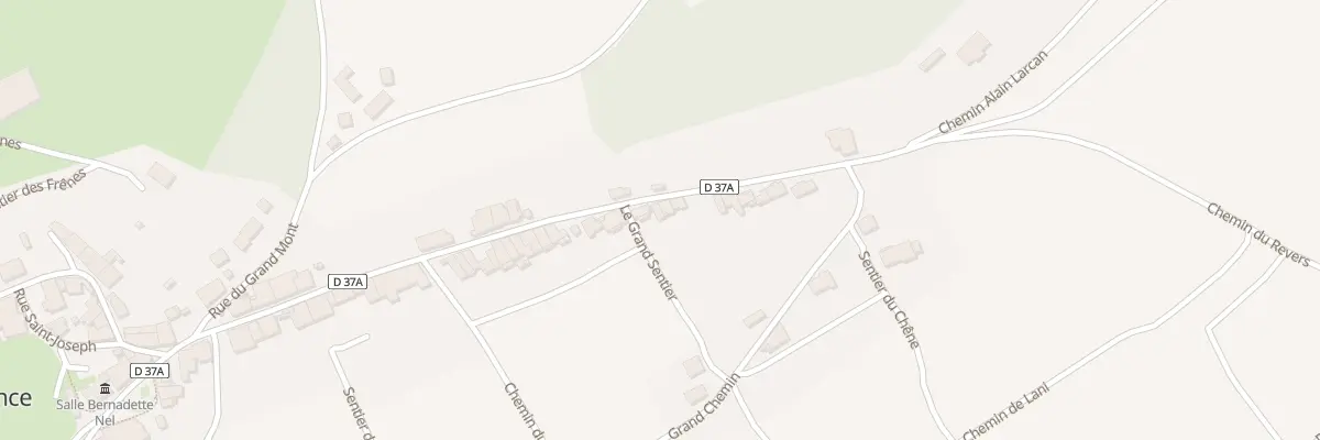 Plan du 43 Rue du Faubourg Saint Jean à Amance
