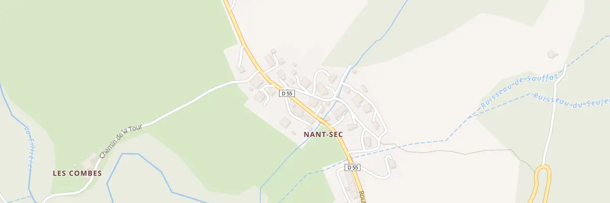 Plan du 3945 Rte des Glières à Fillière