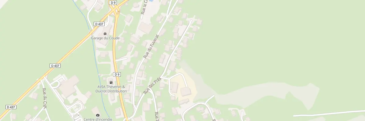 Plan du 4 Rue des Prés à Labergement-Sainte-Marie