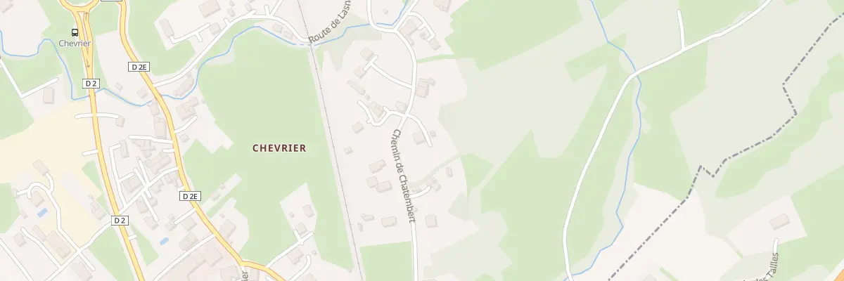 Plan du 239 Che de Chatembert à Pers-Jussy