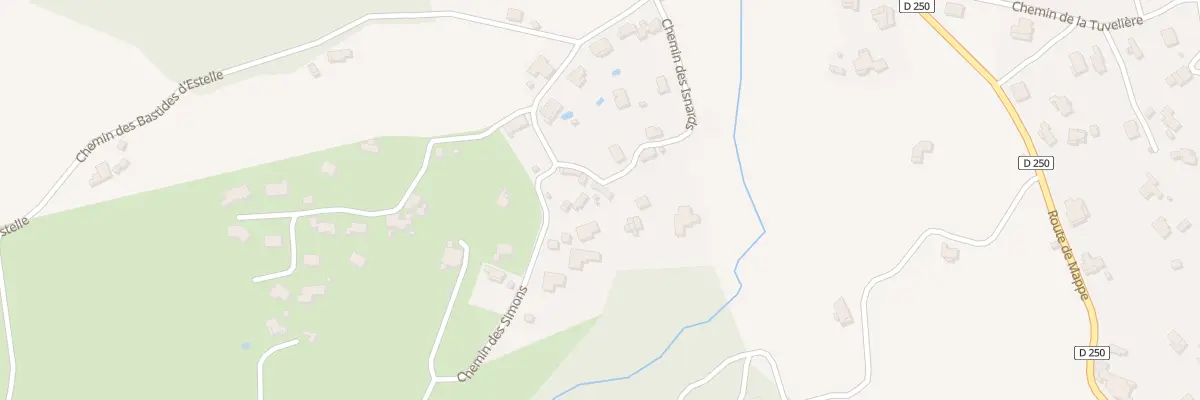 Plan du 52 Che du Gué à Saint-Antonin-du-Var