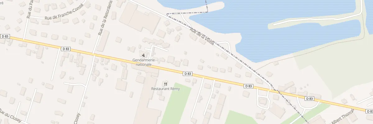 Plan du 57 Rue Albert Thomas à Saint-Loup-sur-Semouse