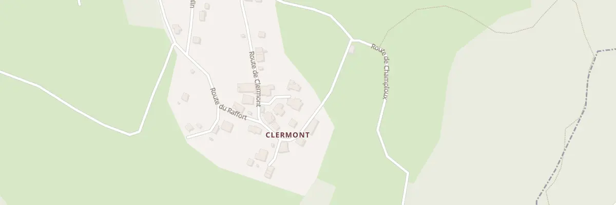 Plan du 5078 Clermont à Cléry