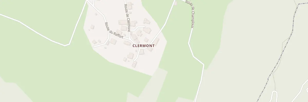 Plan du 5092 Clermont à Cléry