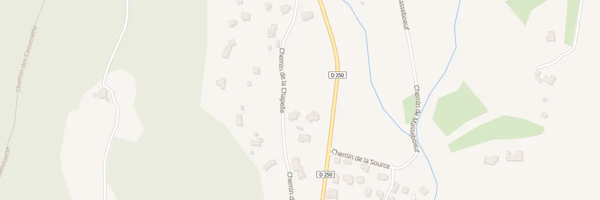 Plan de Rte d’Entrecasteaux à Saint-Antonin-du-Var