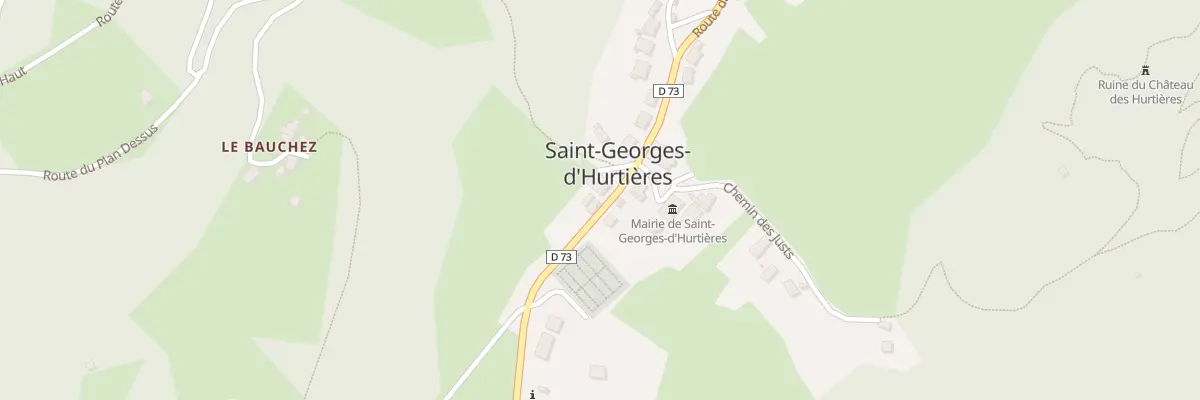 Plan du 5212 Le Chef Lieu à Saint-Georges-d’Hurtières
