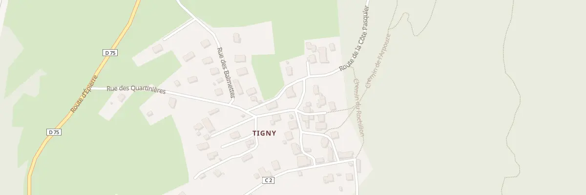 Plan du 5182 Tigny à La Chapelle