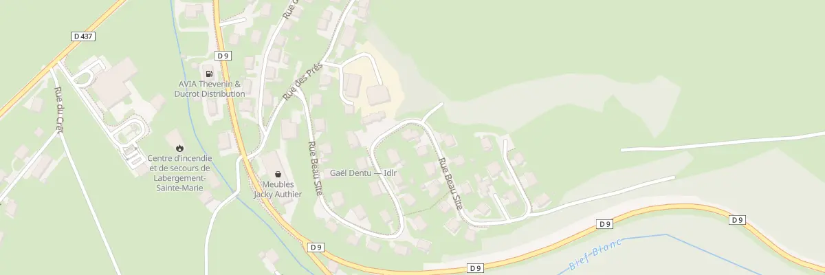 Plan du 20 Rue Beau Site à Labergement-Sainte-Marie