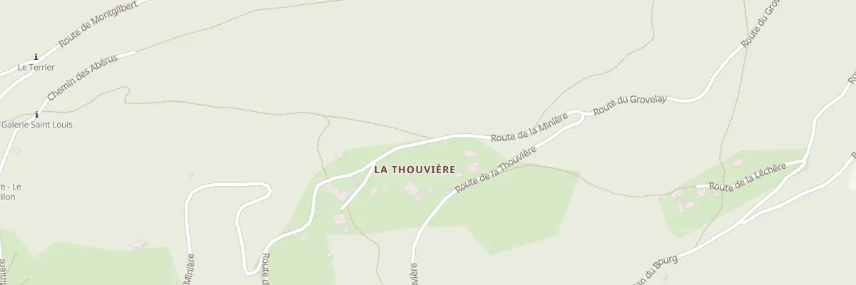 Plan du 5303 La Thouviere à Saint-Georges-d’Hurtières