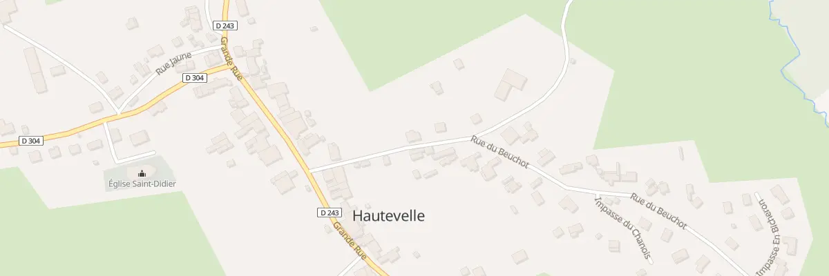 Plan du 3 Rue du Beuchot à Hautevelle