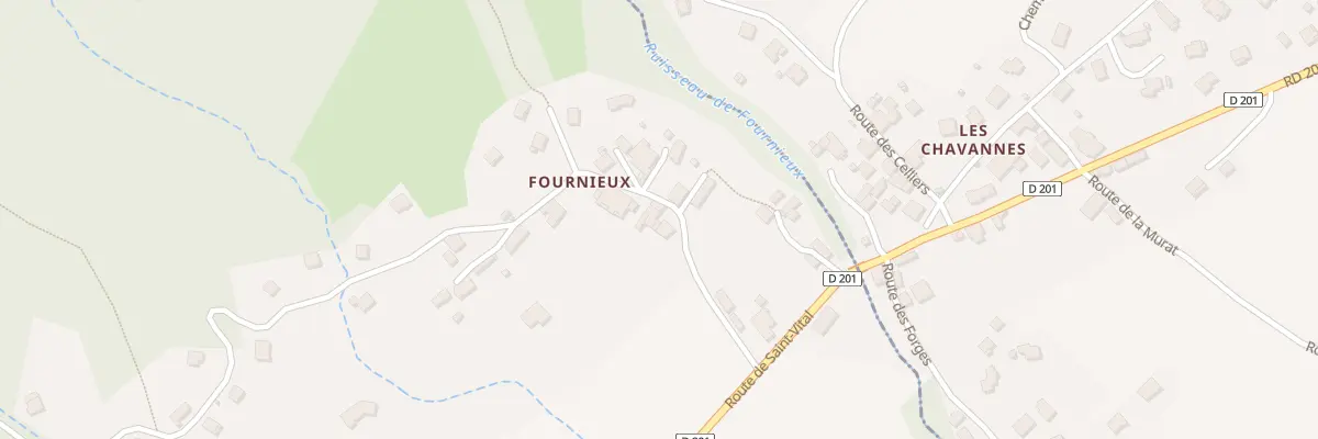 Plan du 141 Rue de Fournieux à Montailleur
