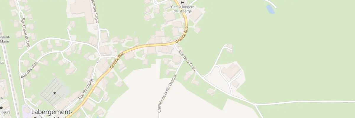 Plan du 3 Che de la Fin Dessus à Labergement-Sainte-Marie
