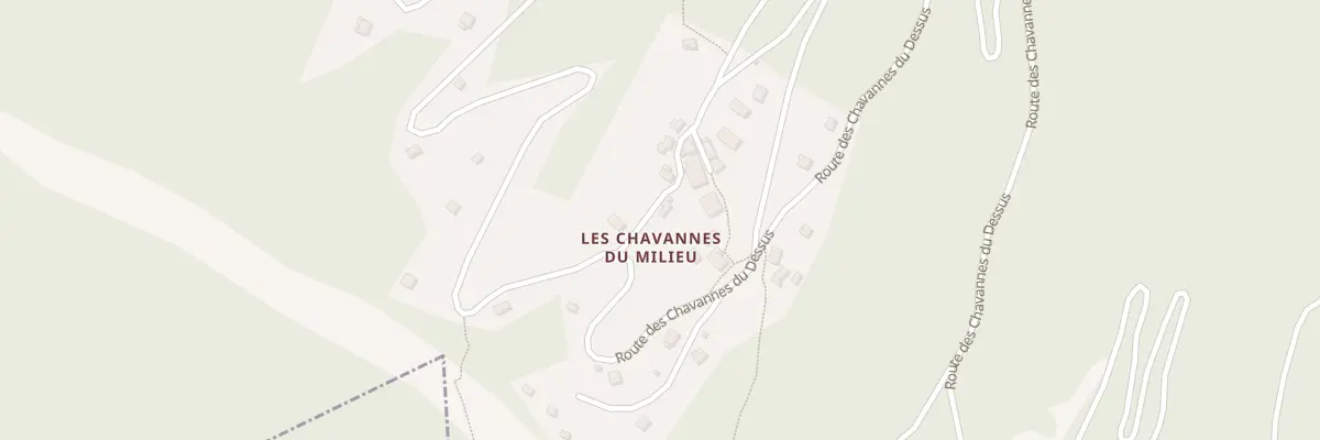Plan du 46 Rue du village aux Chavannes-en-Maurienne