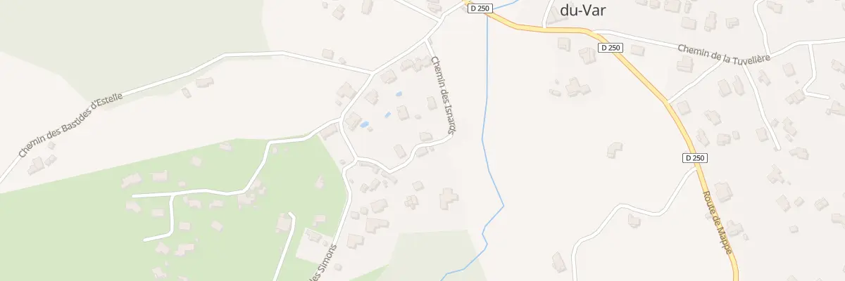 Plan du 148 Che des Isnards à Saint-Antonin-du-Var
