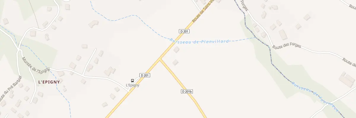 Plan du 35 D 201 B à Montailleur