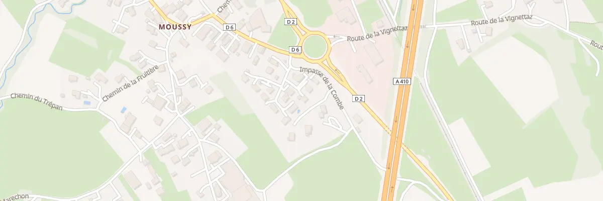 Plan du 32B Imp de la Combe à Cornier