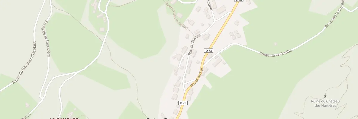 Plan du 5235 Le Chef Lieu à Saint-Georges-d’Hurtières