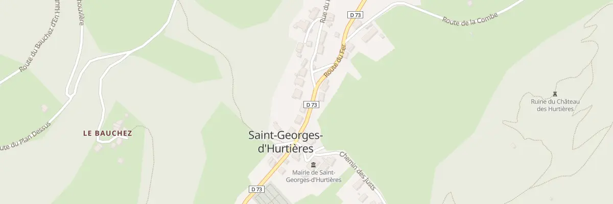 Plan du 5219 Le Chef Lieu à Saint-Georges-d’Hurtières