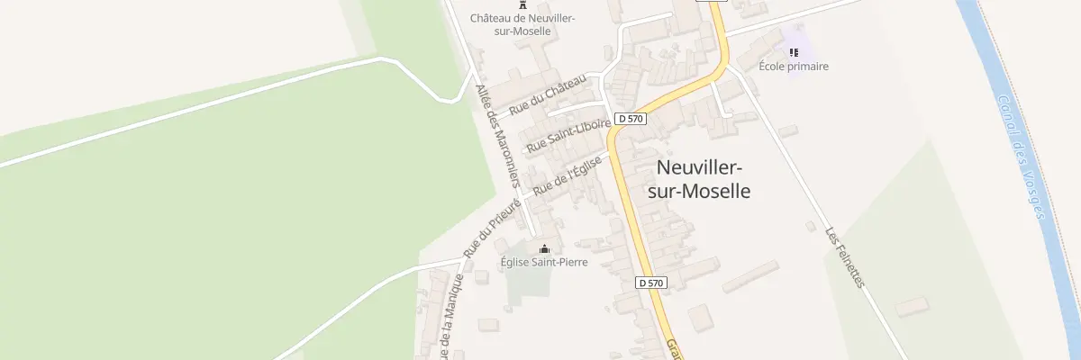 Plan du 10 Rue de l’Eglise à Neuviller-sur-Moselle