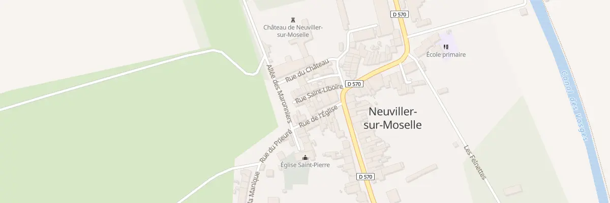 Plan du 12 Rue Saint Liboire à Neuviller-sur-Moselle